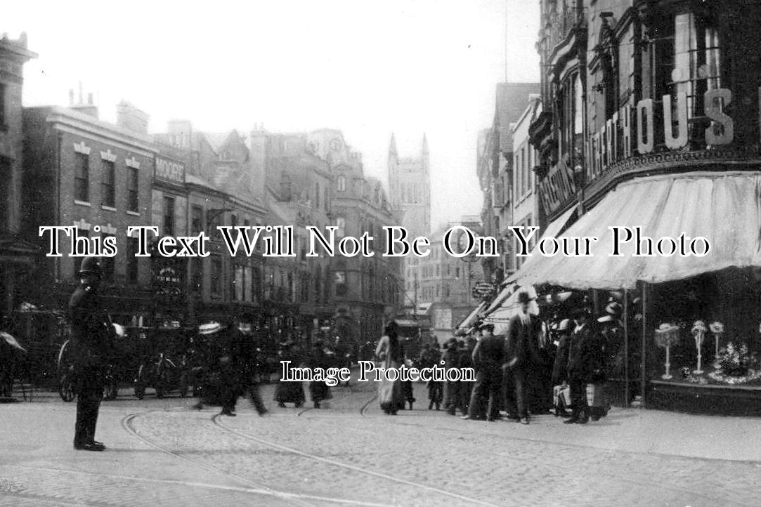 DR 1928 - Corn Market, Derby, Derbyshire