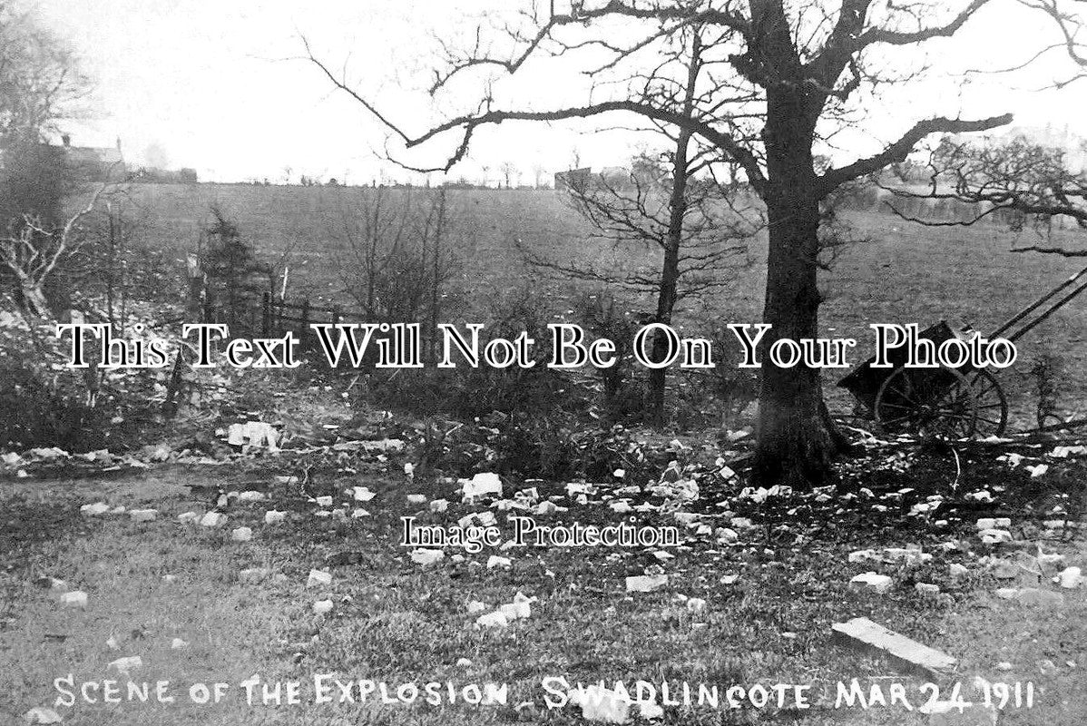 DR 1953 - Granville Colliery Explosion, Swadlincote, Derbyshire 1911