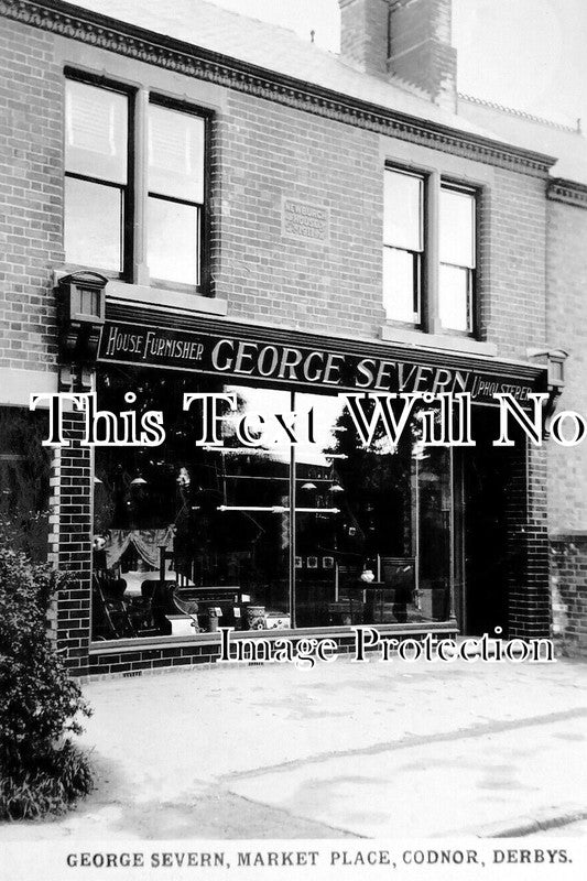 DR 1957 - George Severn, Market Place, Codnor, Derbyshire