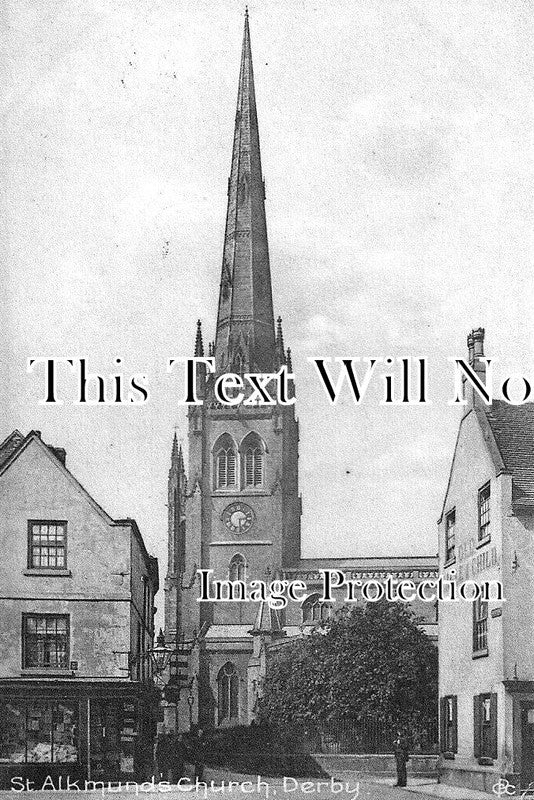 DR 1961 - St Alkmunds Church, Derby, Derbyshire