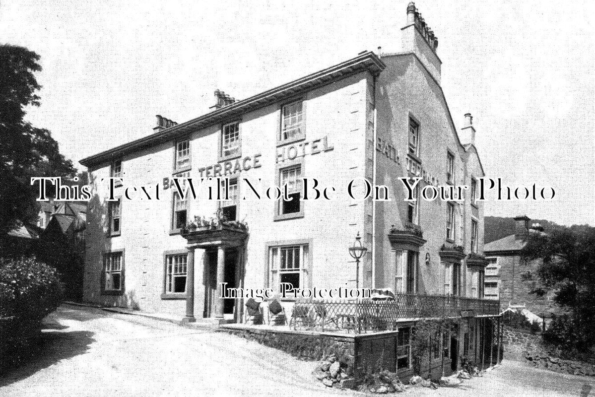 DR 2186 - Bath Terrace Hotel, Matlock Bath, Derbyshire c1912
