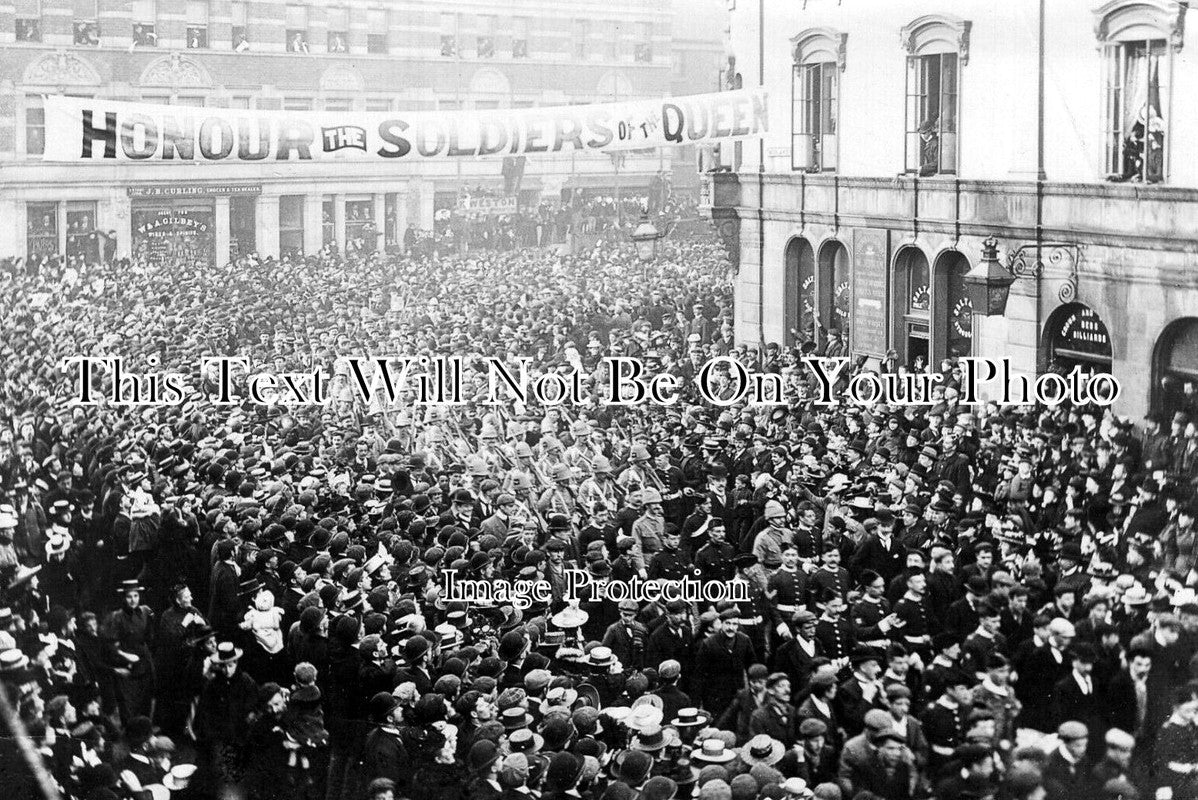 DR 2354 - Soldiers Returning From War, Derby, Derbyshire WW1