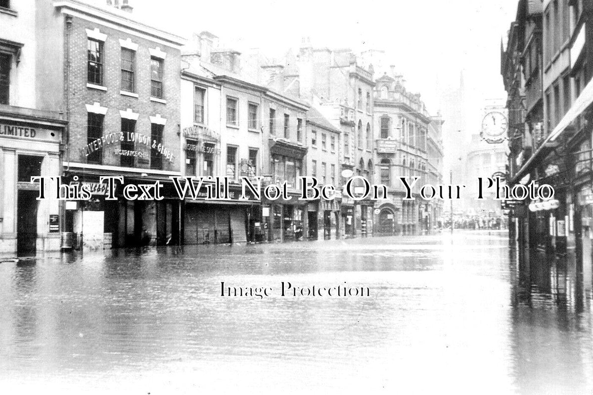 DR 2384 - Derby Floods, Derbyshire 1932