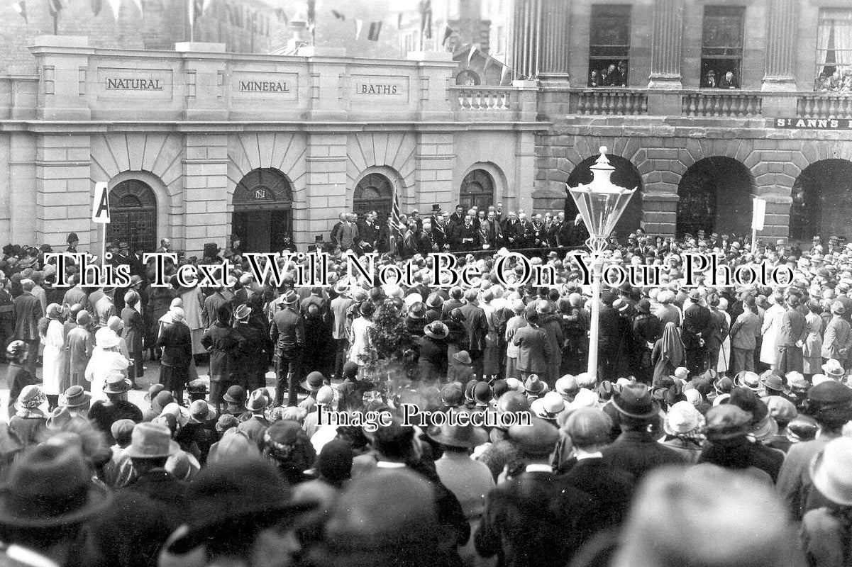 DR 2385 - Buxton Natural Mineral Baths Opening, Derbyshire 1924