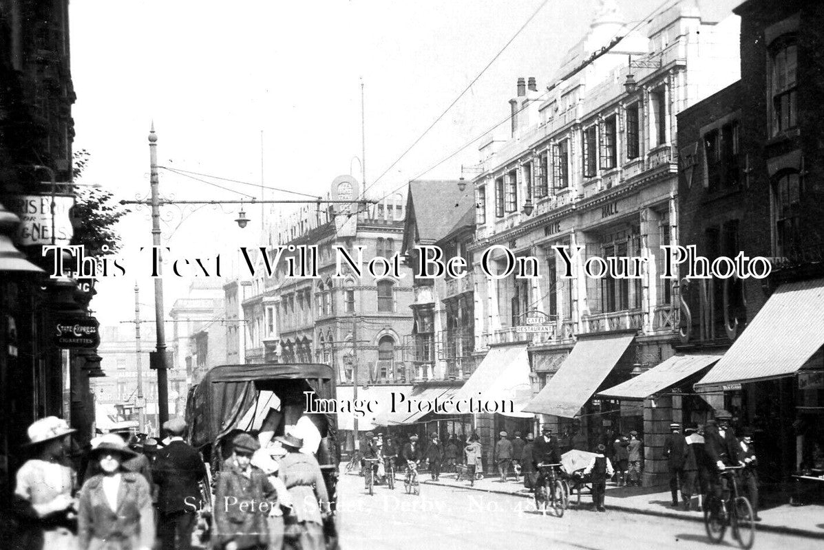 DR 2389 - White Hall & Midland Drapery, St Peters Street, Derby, Derbyshire