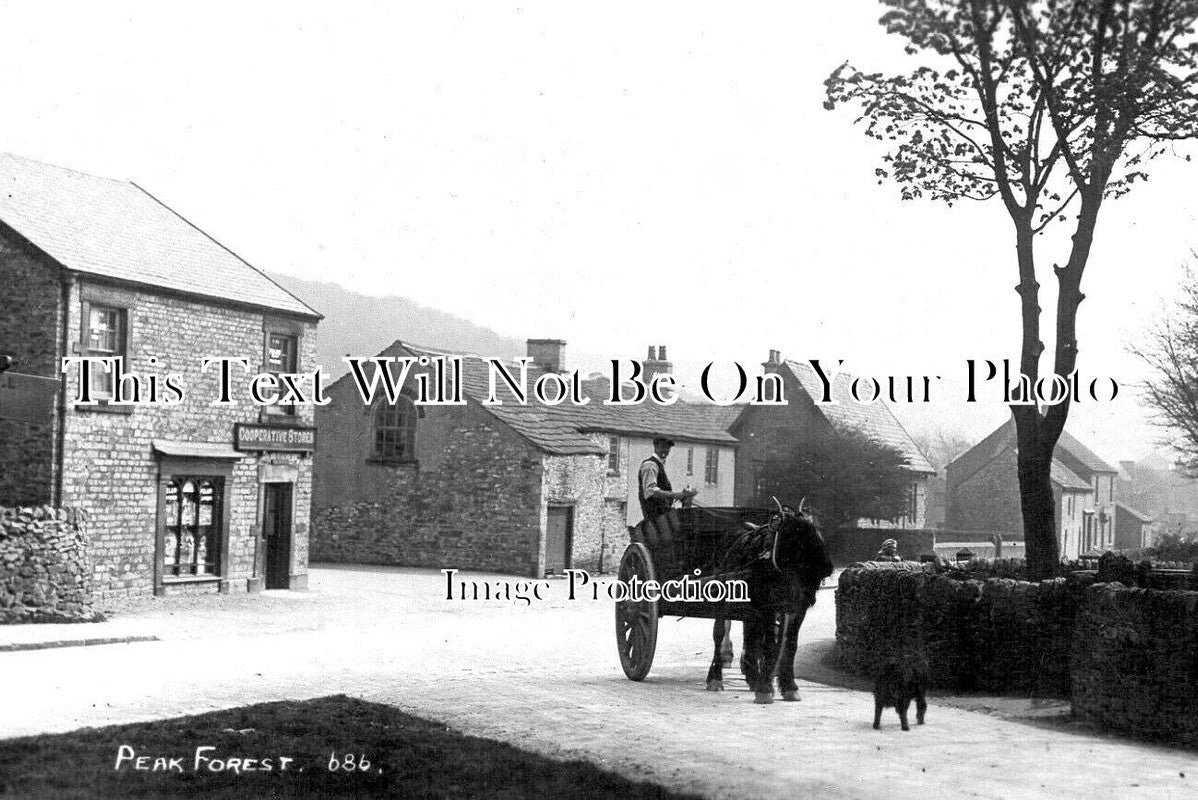 DR 2461 - Peak Forest, Derbyshire c1914