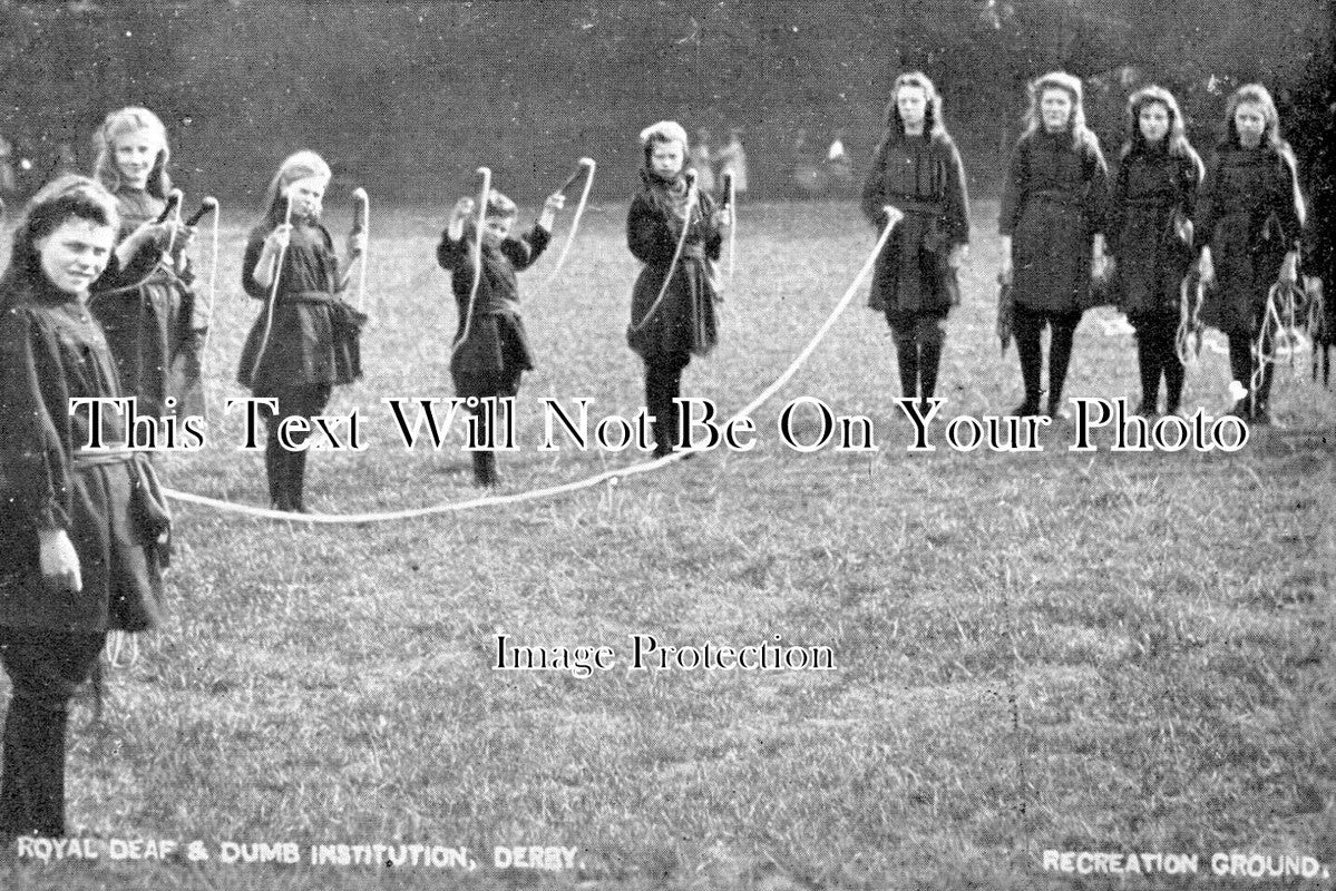 DR 2467 - Royal Deaf & Dumb Institute Recreation Ground, Derby, Derbyshire