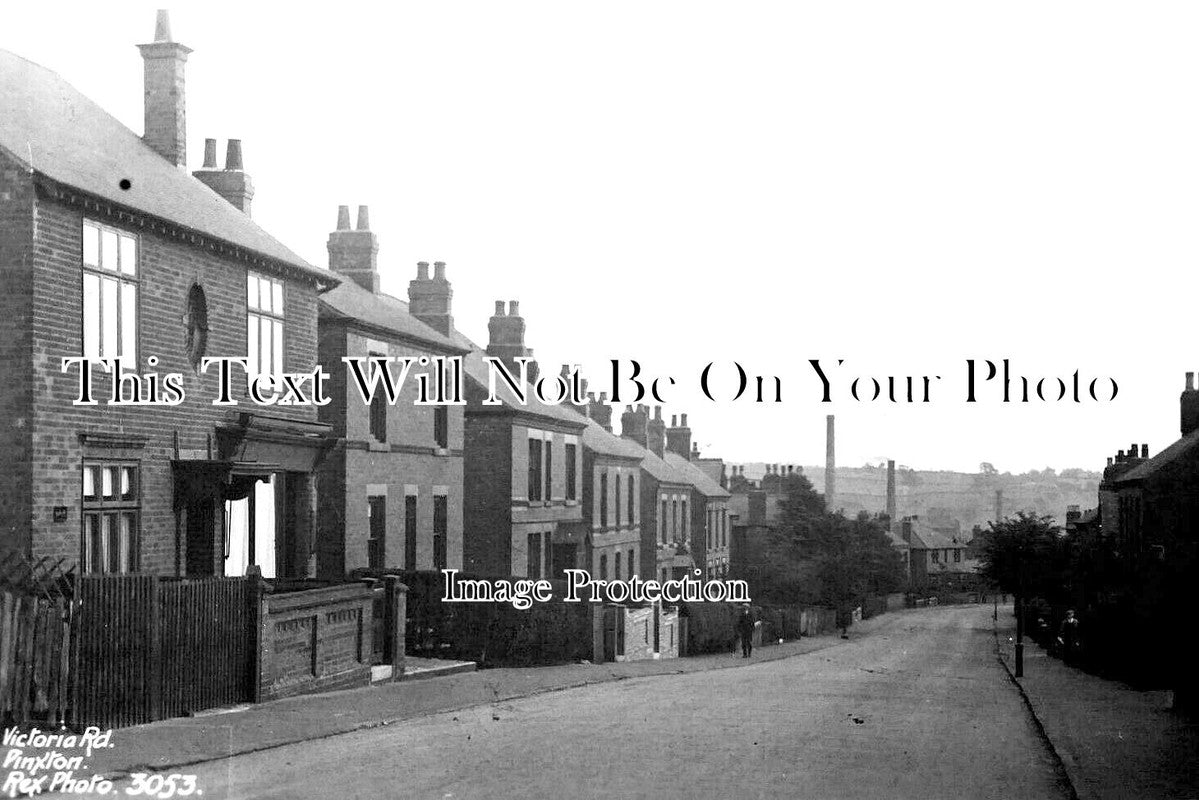 DR 2565 - Victoria Road, Pinxton, Derbyshire c1920