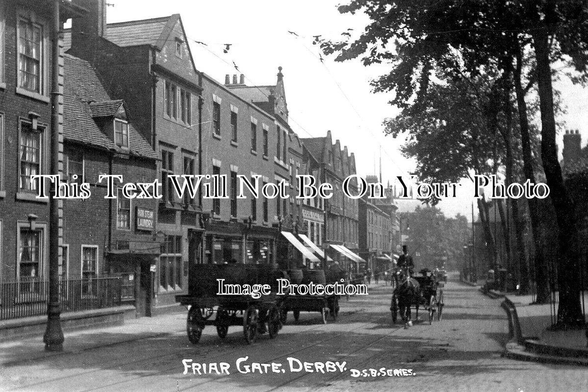 DR 2638 - Friar Gate, Derby, Derbyshire c1910