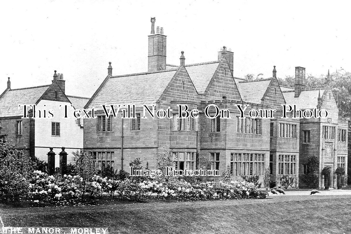 DR 2645 - The Manor, Morley, Derbyshire c1912