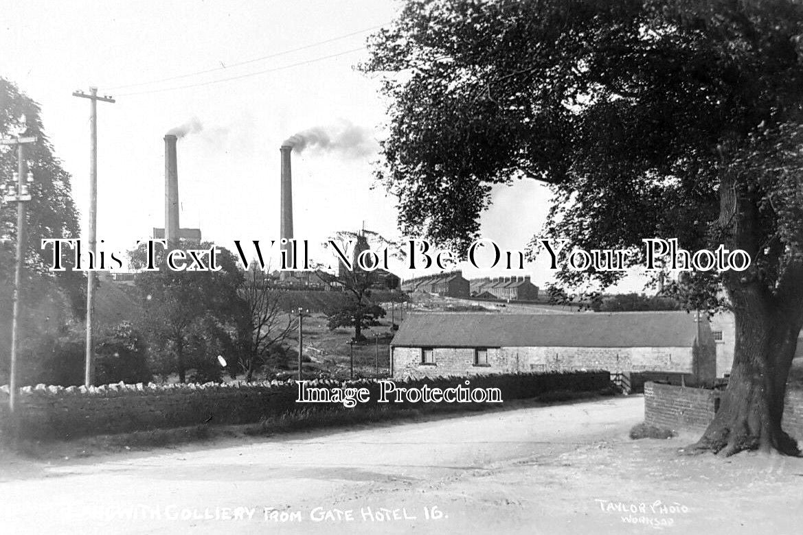 DR 2748 - Langwith Colliery From Gate Hotel, Derbyshire