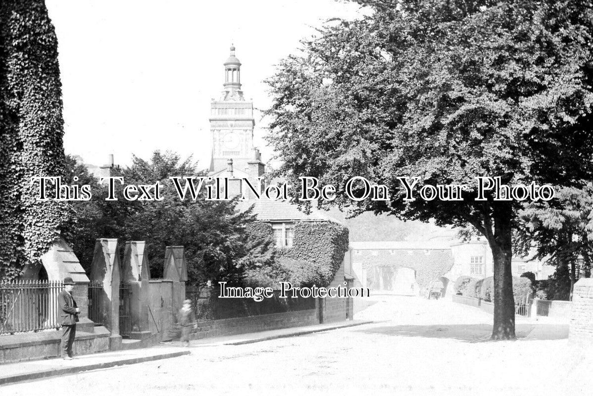 DR 2751 - Belper Mills Approach, Jubilee Tower, Derbyshire c1906