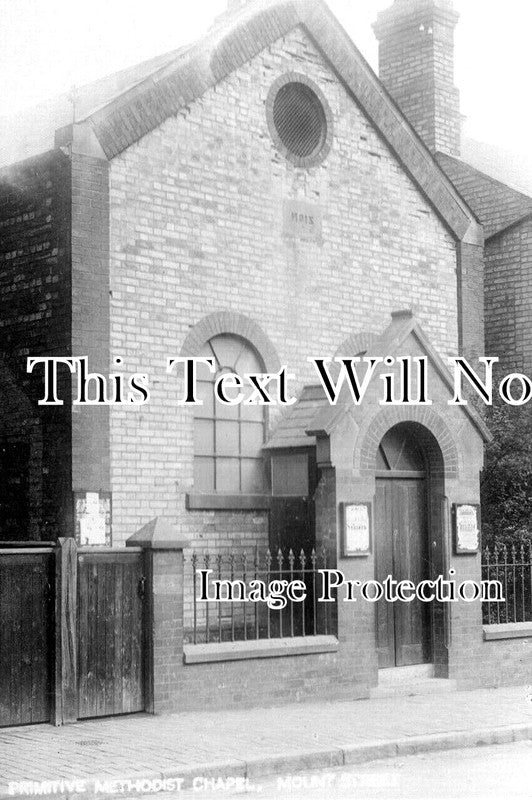 DR 2756 - Primitive Chapel, Mount Street, Derby, Derbyshire c1908