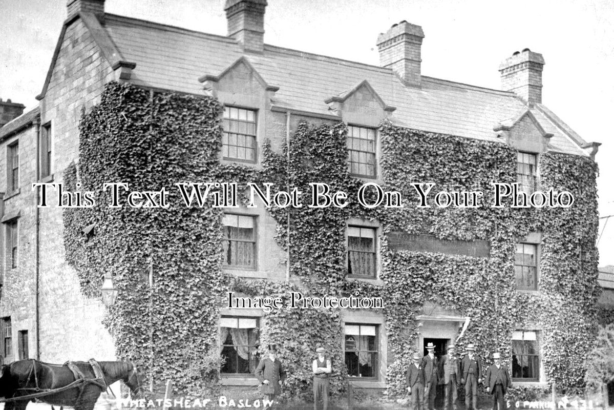 DR 2819 The Wheatsheaf Pub, Baslow, Derbyshire JB Archive