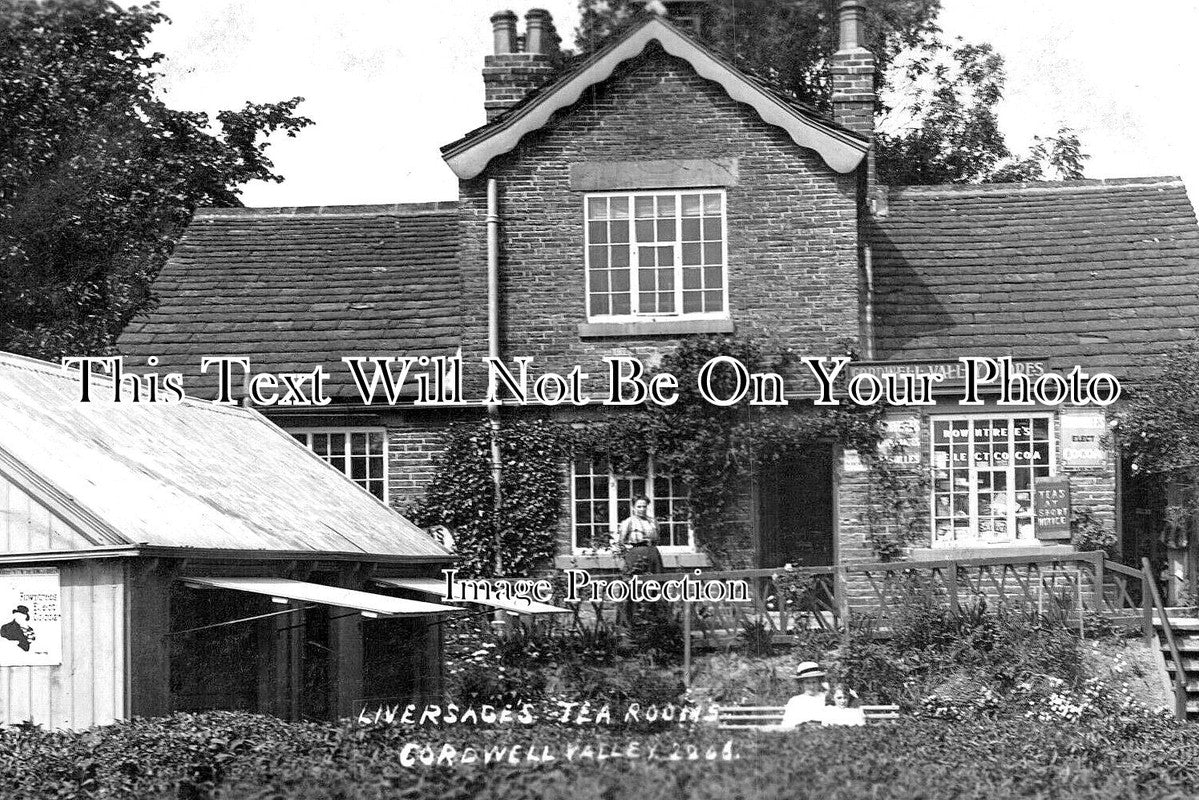 DR 3189 - Liversages Tea Rooms, Cordwell Valley, Derbyshire