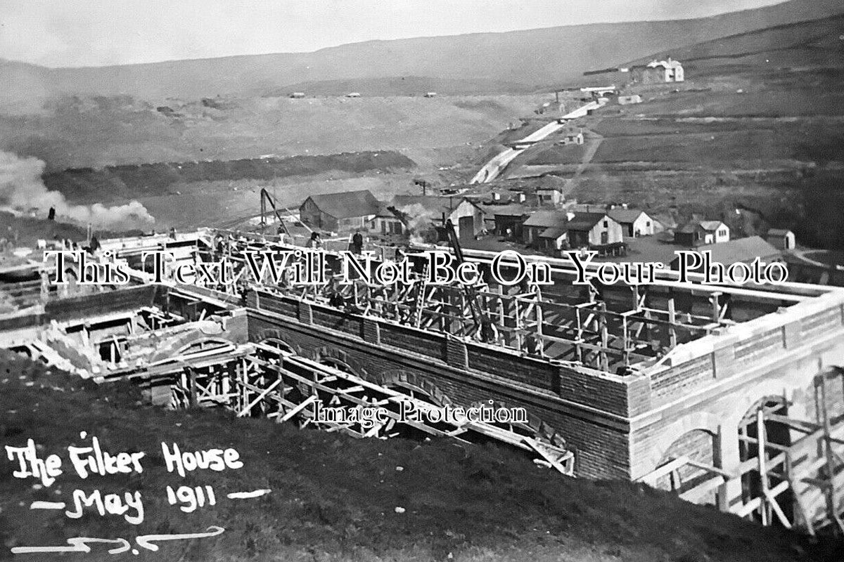 DR 3292 - The Filter House, Howden Dam, Derbyshire 1911