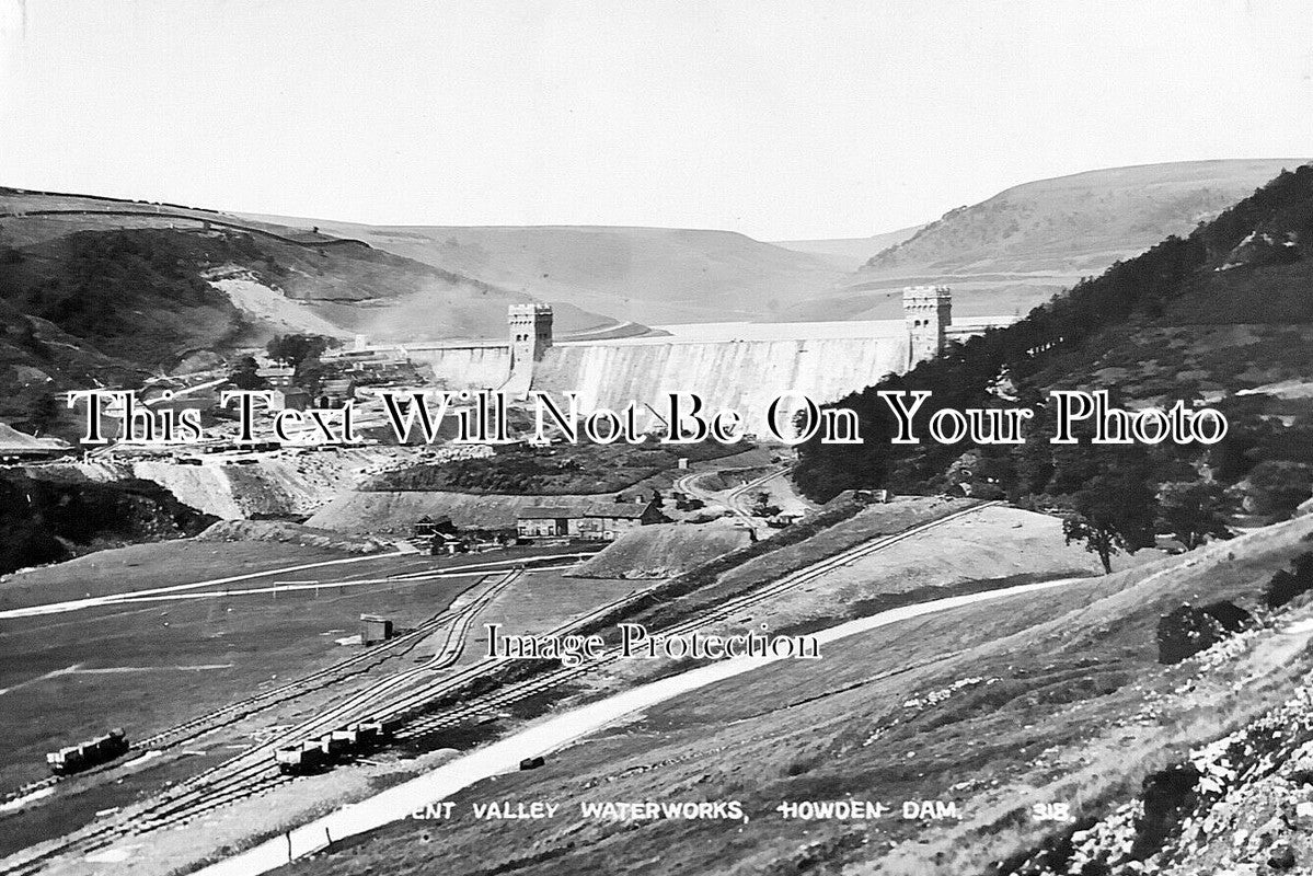 DR 3371 - Derwent Valley Waterworks, Howden Dam, Derbyshire