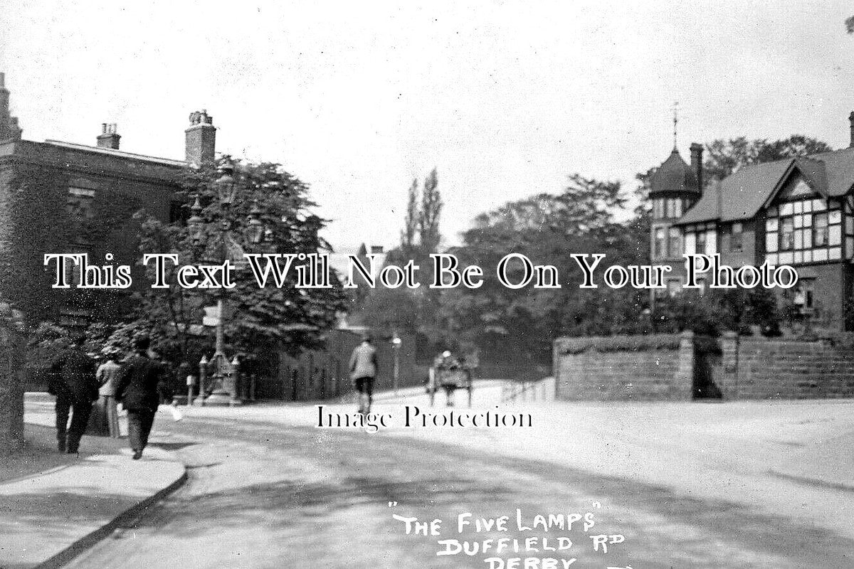 DR 3384 - The Five Lamps, Duffield Road, Derby, Derbyshire