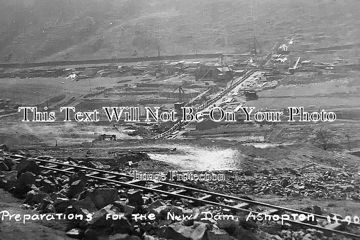 DR 3395 - The New Dam, Ashopton, Derwent, Derbyshire