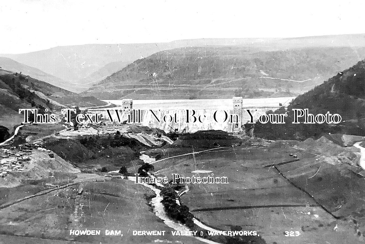 DR 3419 - Howden Dam, Derwent Valley Waterworks, Derbyshire