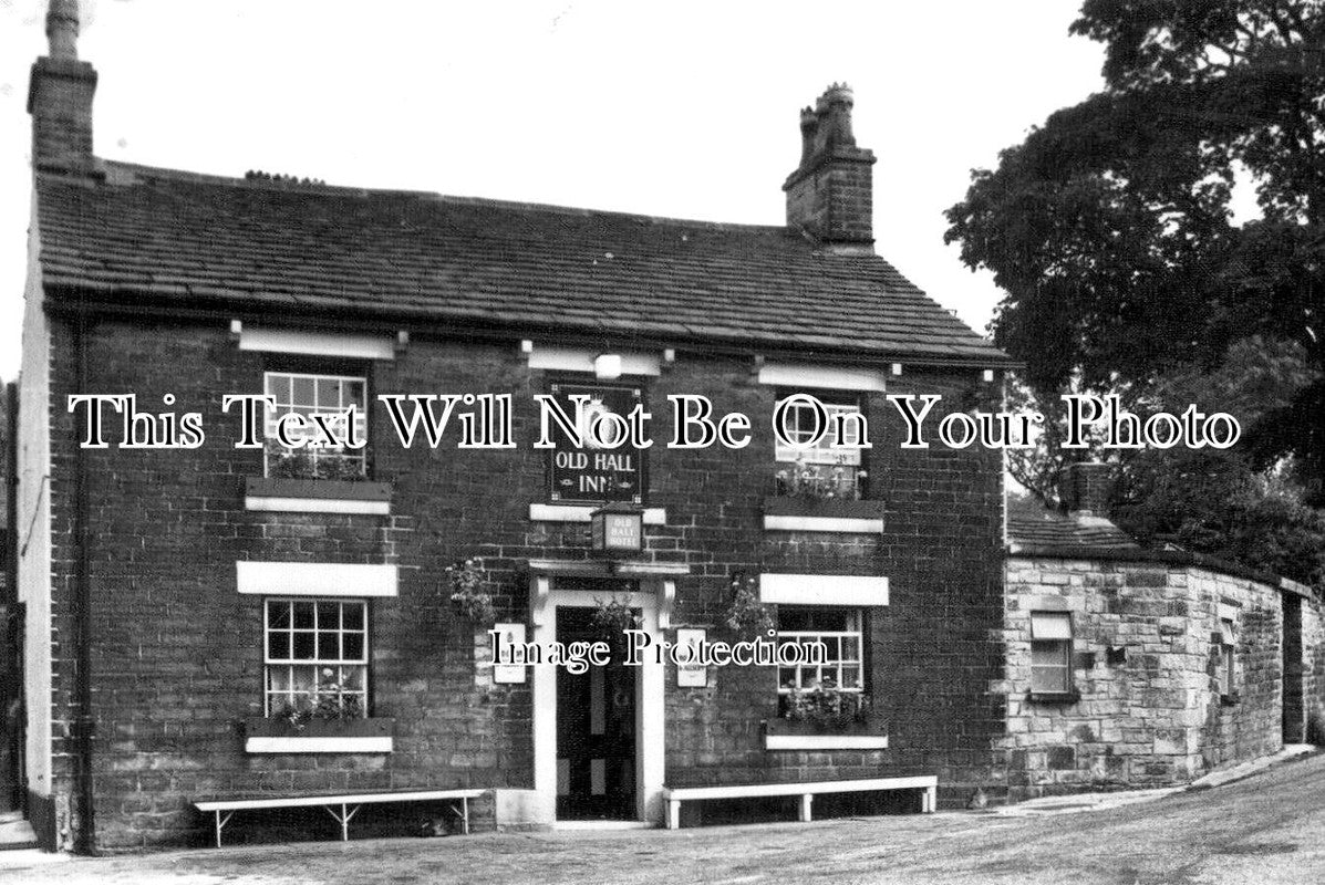 DR 3458 - The Old Hall Inn Pub, Whitehough, Chinley, Derbyshire