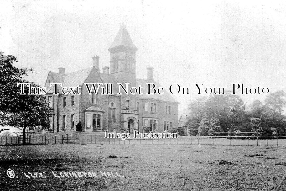 DR 3480 - Eckington Hall, Derbyshire c1905