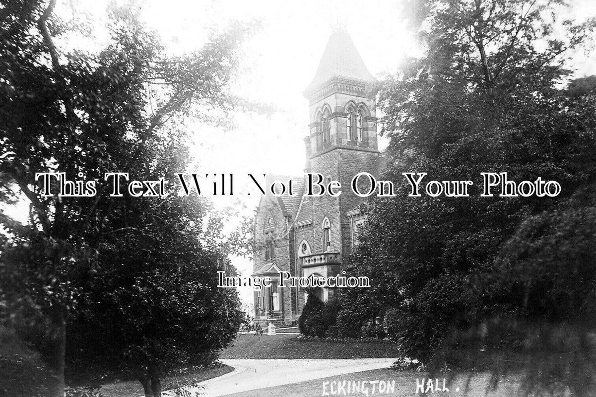 DR 3482 - Eckington Hall, Derbyshire
