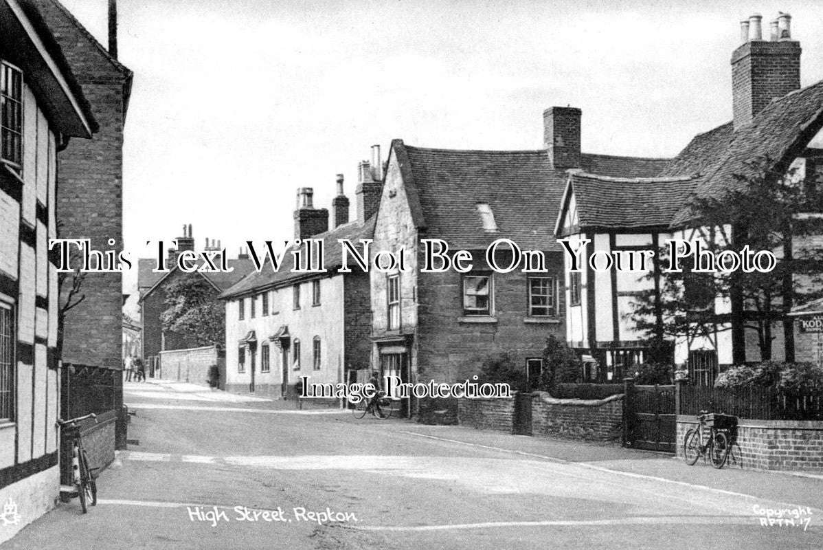 DR 3524 - High Street, Repton, Derbyshire