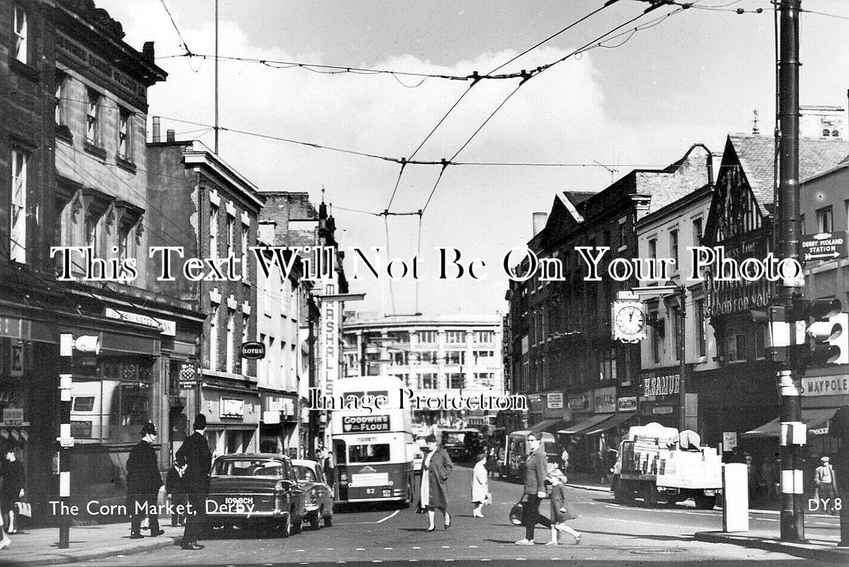 DR 3577 - The Corn Market, Derby, Derbyshire