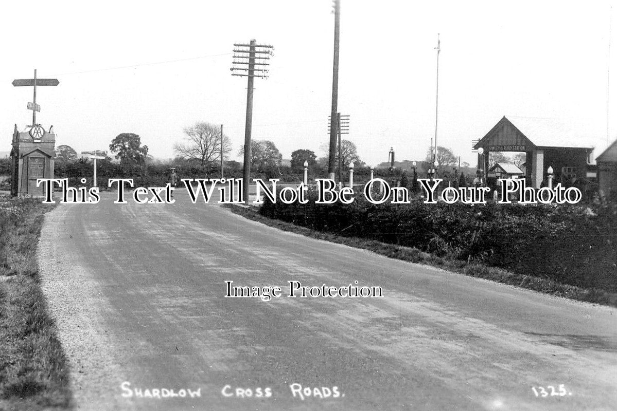 DR 3629 - AA Box, Shardlow Cross Roads, Derbyshire