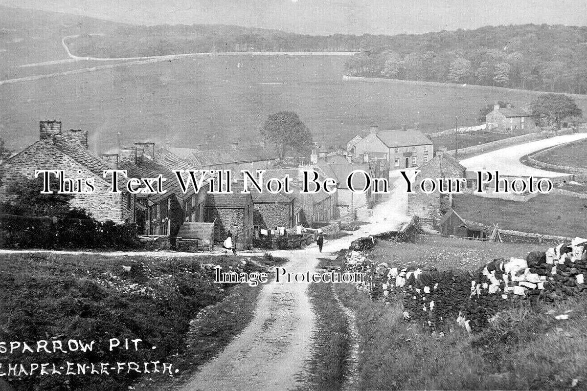 DR 3634 - Sparrowpit, Chapel En Le Frith, Derbyshire c1908