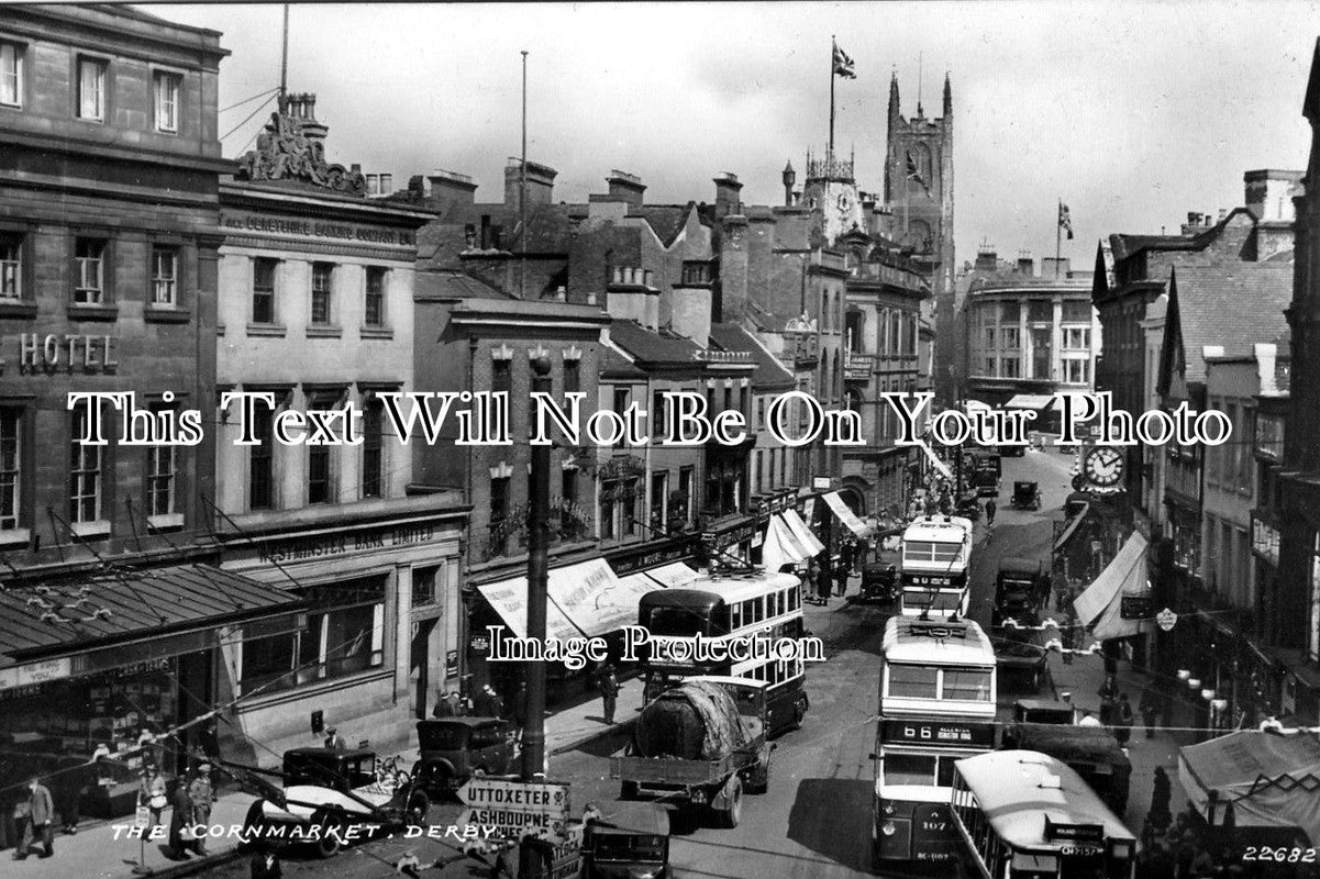 DR 550 - The Cornmarket, Derby, Derbyshire