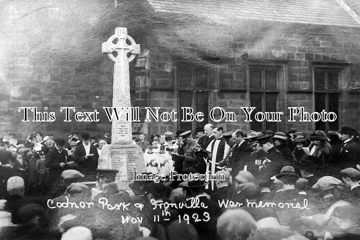 DR 685 - Codnor & Ironville War Memorial, Derbyshire 1923