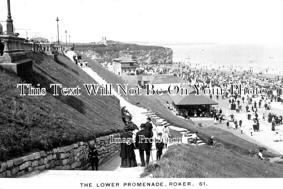 DU 1221 - The Lower Promenade, Roker, County Durham