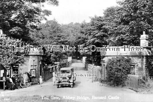 DU 2899 - Toll Gate, Abbey Bridge, Barnard Castle, County Durham