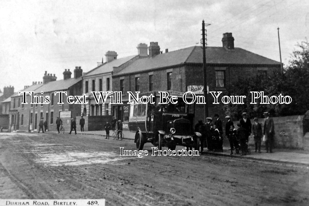 DU 373 - Durham Road, Birtley, County Durham c1915