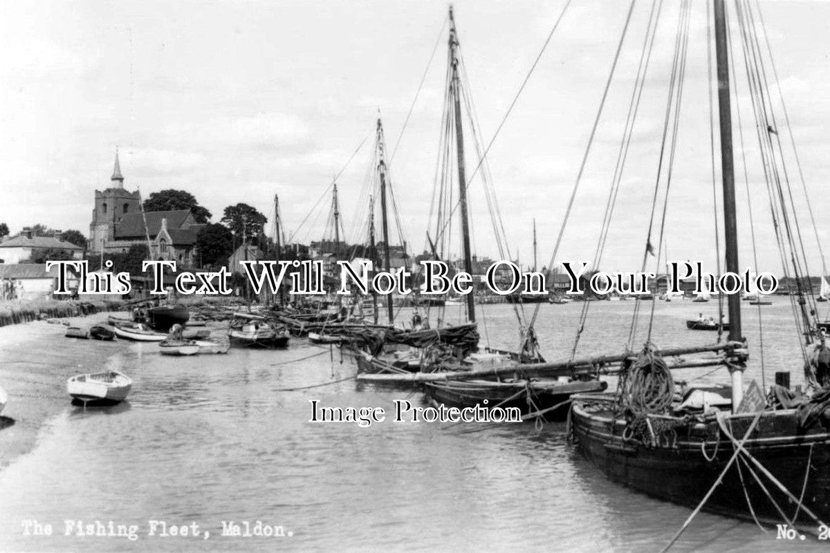 ES 1008 The Fishing Fleet, Maldon, Essex JB Archive