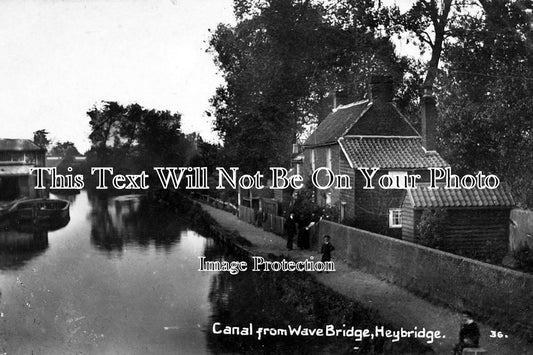 ES 109 - Canal From Wave Bridge, Heybridge, Essex