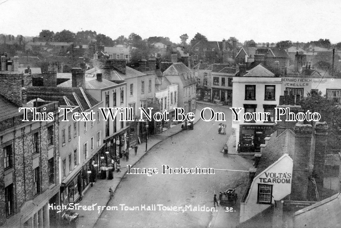 ES 1329 - High Street, Maldon, Essex c1910