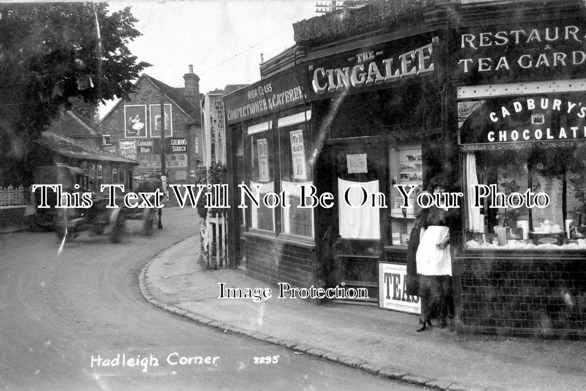 ES 1353 - Corner Shop, Hadleigh, Essex c1923