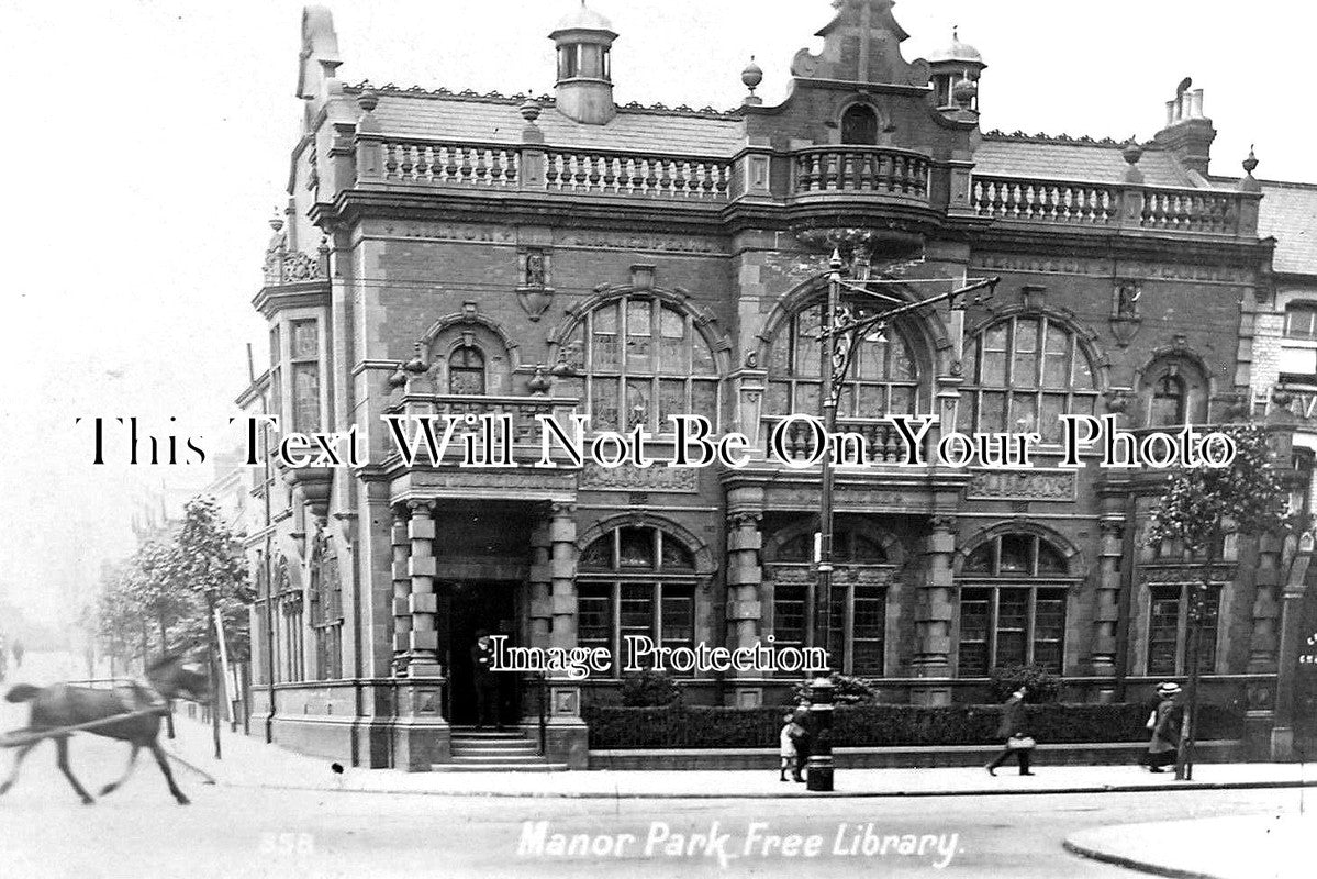 ES 2739 - The Free Library, Manor Park, Essex