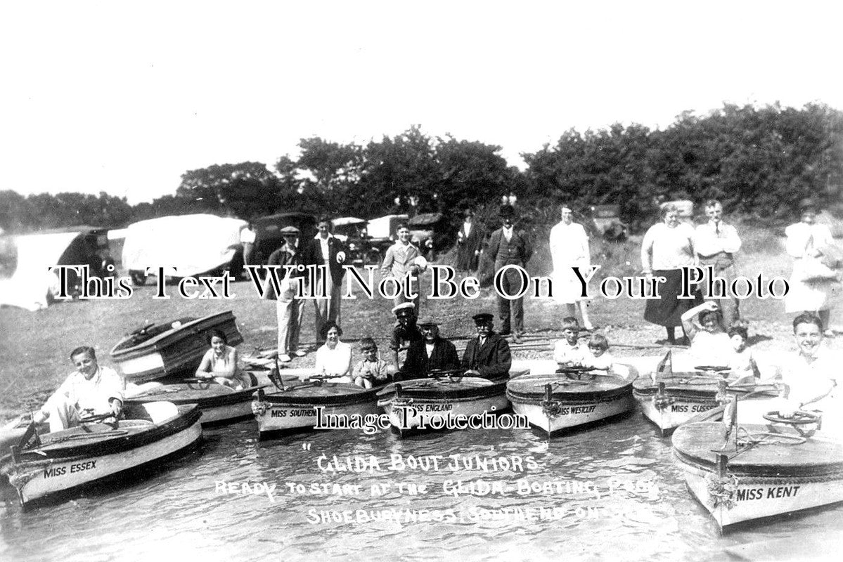 ES 3082 - Glida Boat Juniors Boating Pool, Shoeburyness, Essex