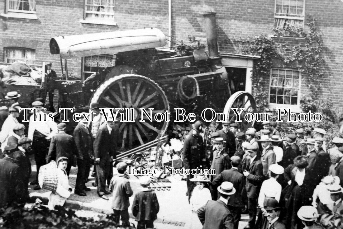 ES 3262 - Steam Engine Crash, Balkerne Hill, Colchester, Essex 1907
