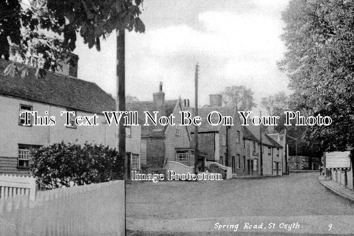 ES 3331 - Spring Road, St Osyth, Essex c1954