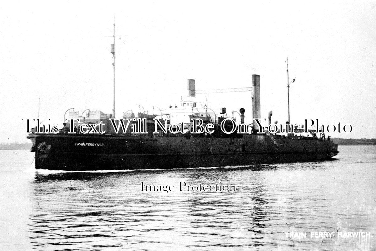 ES 3429 - Train Ferry, Harwich, Essex