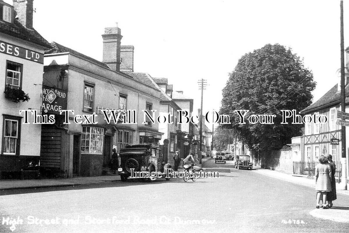 ES 3471 - High Street & Stortford Road, Great Dunmow, Essex