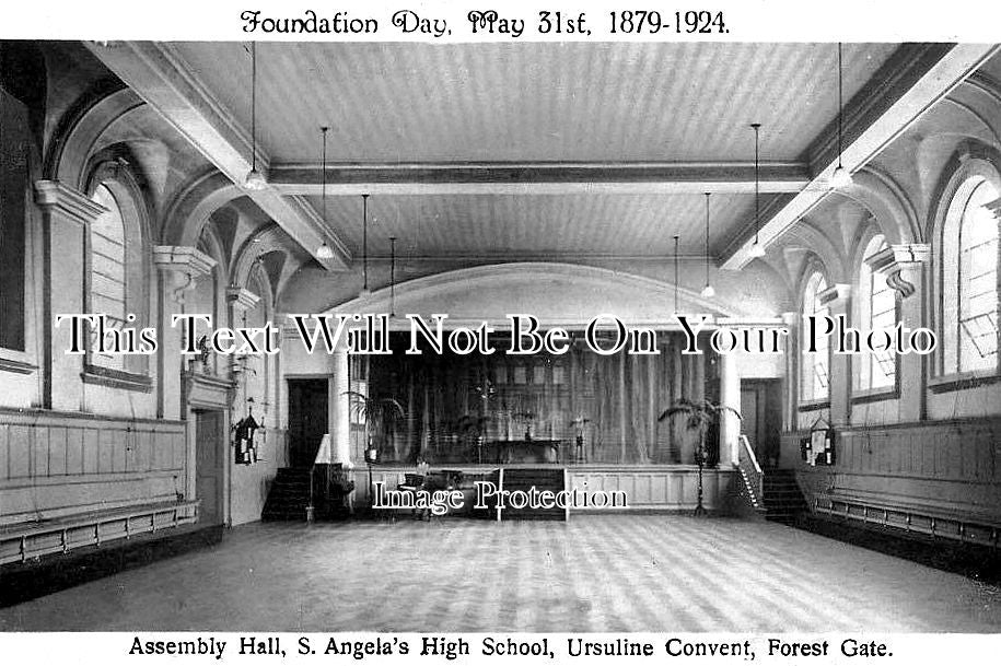 ES 3558 - St Angelas High School, Ursuline Convent, Forest Gate, Essex c1924