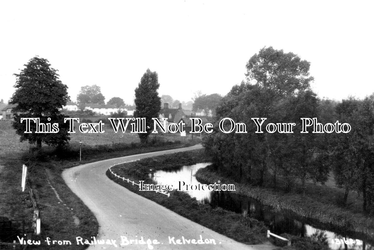 ES 3593 - From Railway Bridge, Kelvedon, Essex