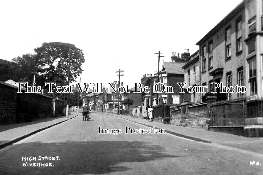 ES 3657 - High Street, Wivenhoe, Essex c1947