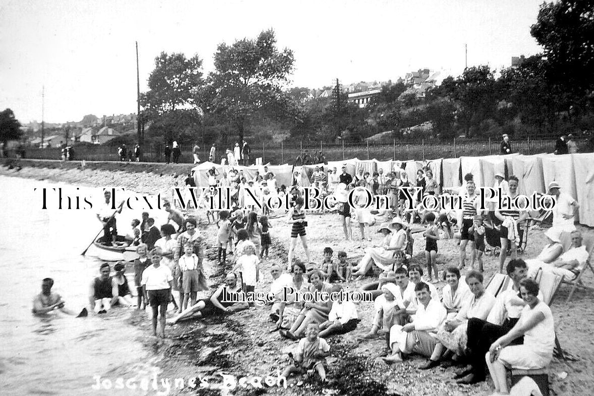 ES 3733 - Joscelynes Beach, Leigh On Sea, Essex c1928
